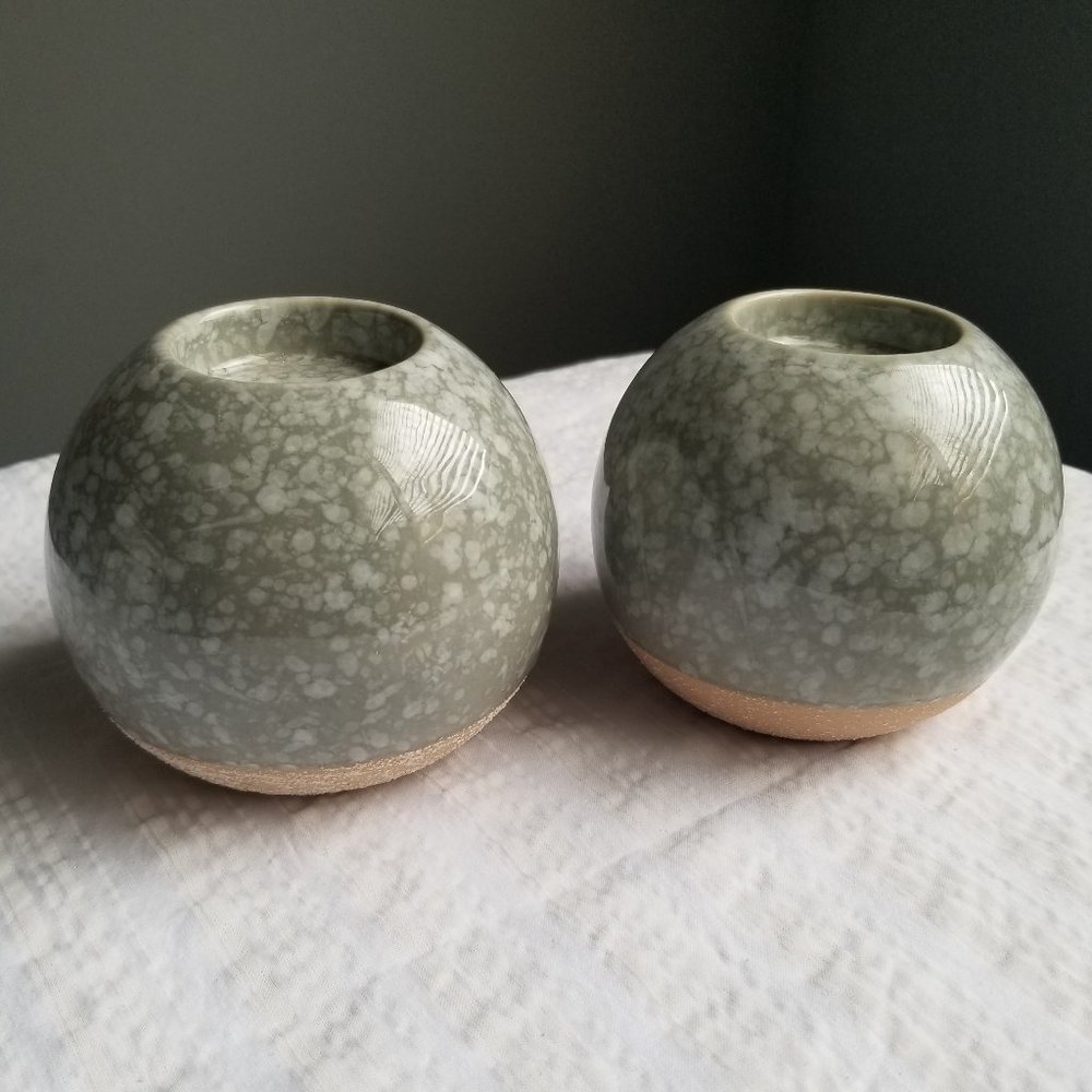 Set of 3 Tealight Glass Candle Holder